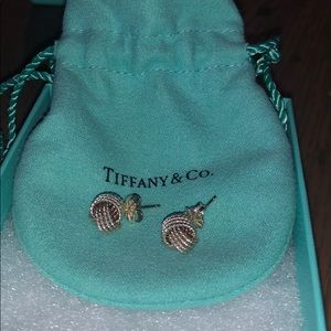 Tiffany knot earrings